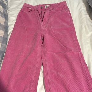 BDG high and wide corduroy pants